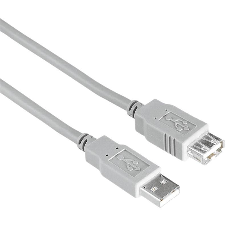 Kábel Hama USB 2.0 / USB 2.0, 1,5 m (200905) čierny