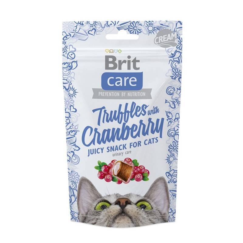 Obrázok Brit Care Cat Snack Truffles Cranberry 50g