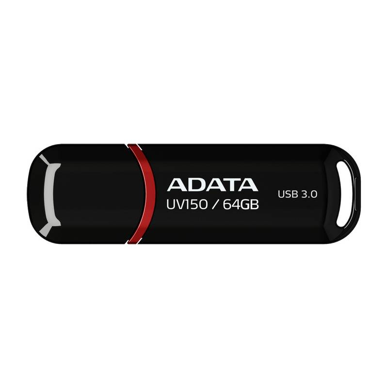 USB flash disk ADATA UV150 64GB (AUV150-64G-RBK) čierny