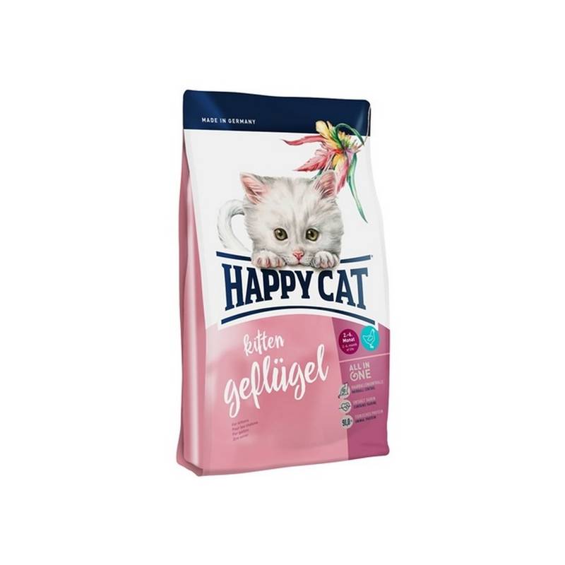 Obrázok HAPPY CAT Kitten Geflügel / Drůbež 4 kg