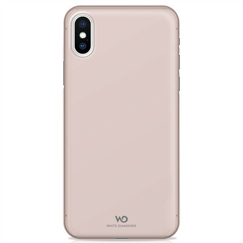 Obrázok White Diamonds Ultra Thin Iced Case pro Apple iPhone X/Xs (WD1376CLR56) ružový/zlatý