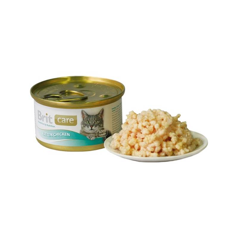 Obrázok Brit Care Cat Kitten kuřecí prsa 80g