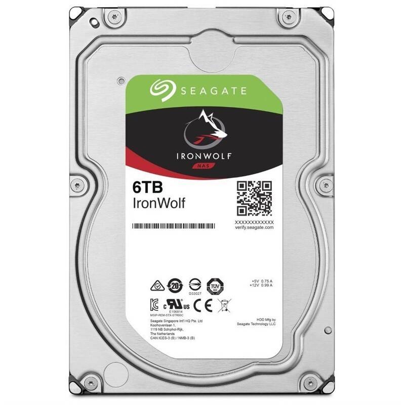 Pevný disk 3,5&quot; Seagate IronWolf 6TB (ST6000VN001)