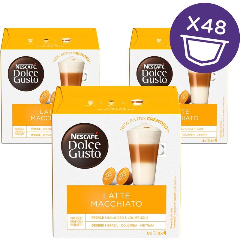 Obrázok NESCAFÉ Dolce Gusto Latte Macchiato 3 balenia (12416056)