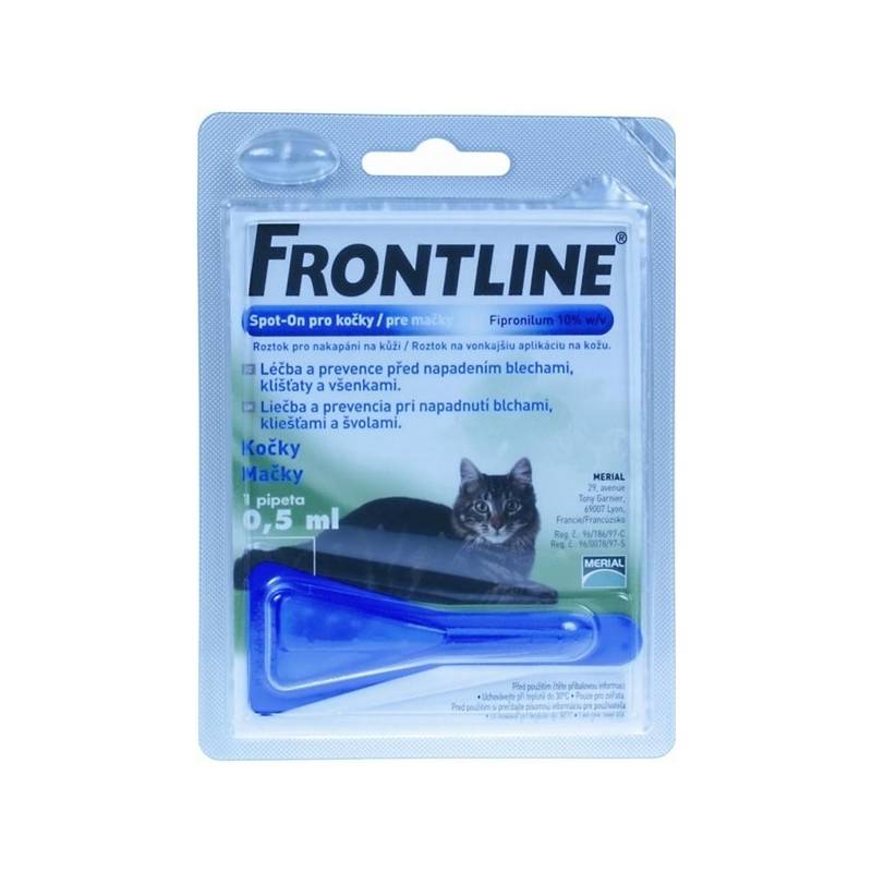 Obrázok FRONTLINE Spot-on pre mačky sol (na kožu, pipeta) 1x0,5 ml