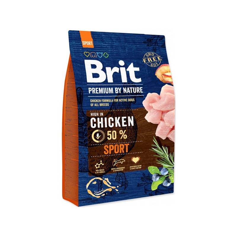 Obrázok Brit Premium Dog by Nature Sport 3kg