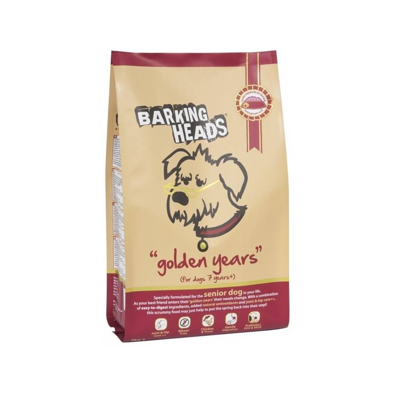 Obrázok BARKING HEADS Golden Years 12kg