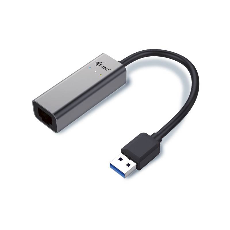 Sieťová karta i-tec USB 3.0/RJ45 (U3METALGLAN) sivá