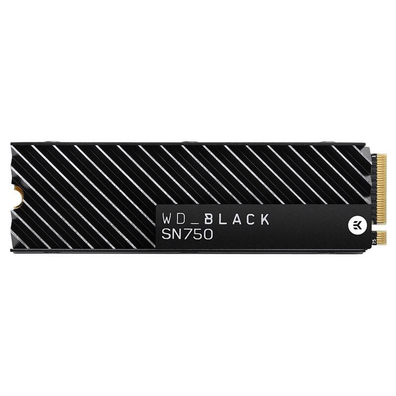 SSD Western Digital Black SN750 NVMe M.2 500GB s chladičem (WDS500G3XHC)