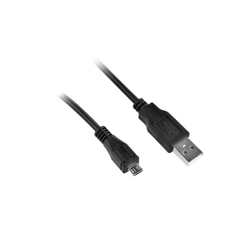 Kábel GoGEN USB/micro USB, 1,5m (GOGMICUSB150MM01) čierny