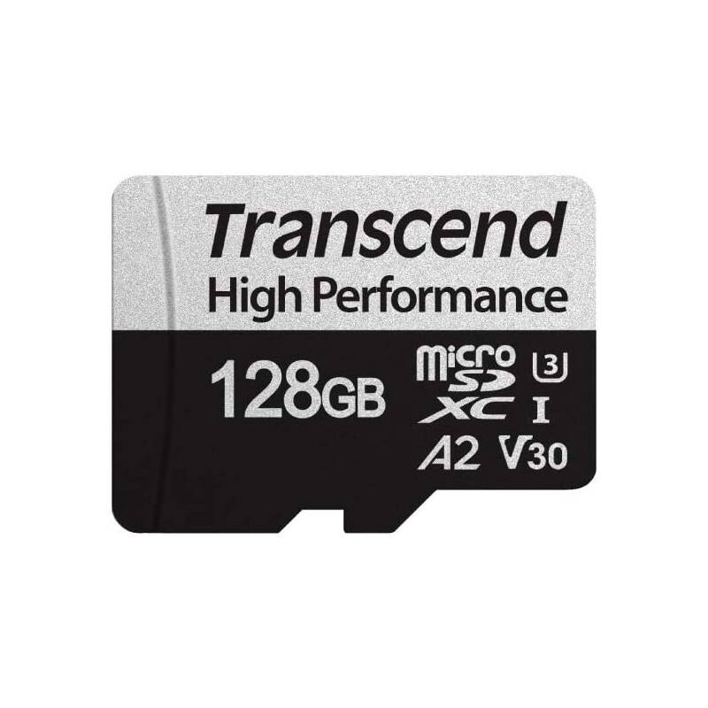 Pamäťová karta Transcend 330S microSDXC 128GB UHS-I U3 V30 A2 (100R/85W) (TS128GUSD330S)