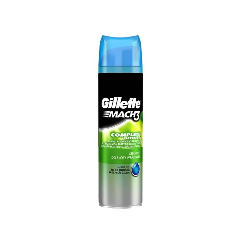 Obrázok GILETTE Gel na holenie MACH3 SENSITIVE 200ML