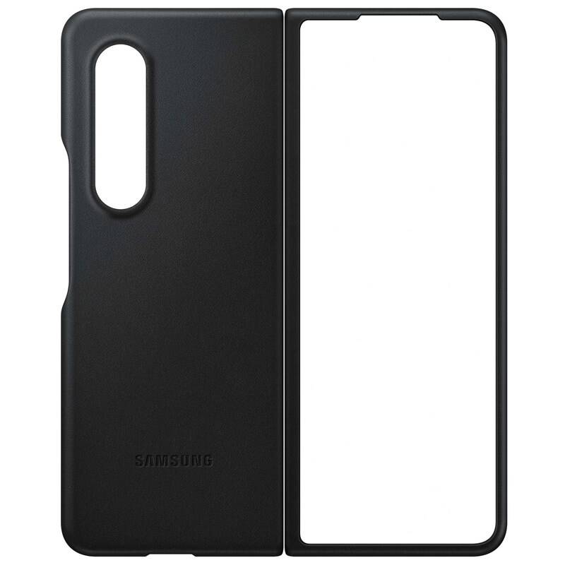 Obrázok EF-VF926LBE Samsung Kožený Kryt pro Galaxy Z Fold 3 Black