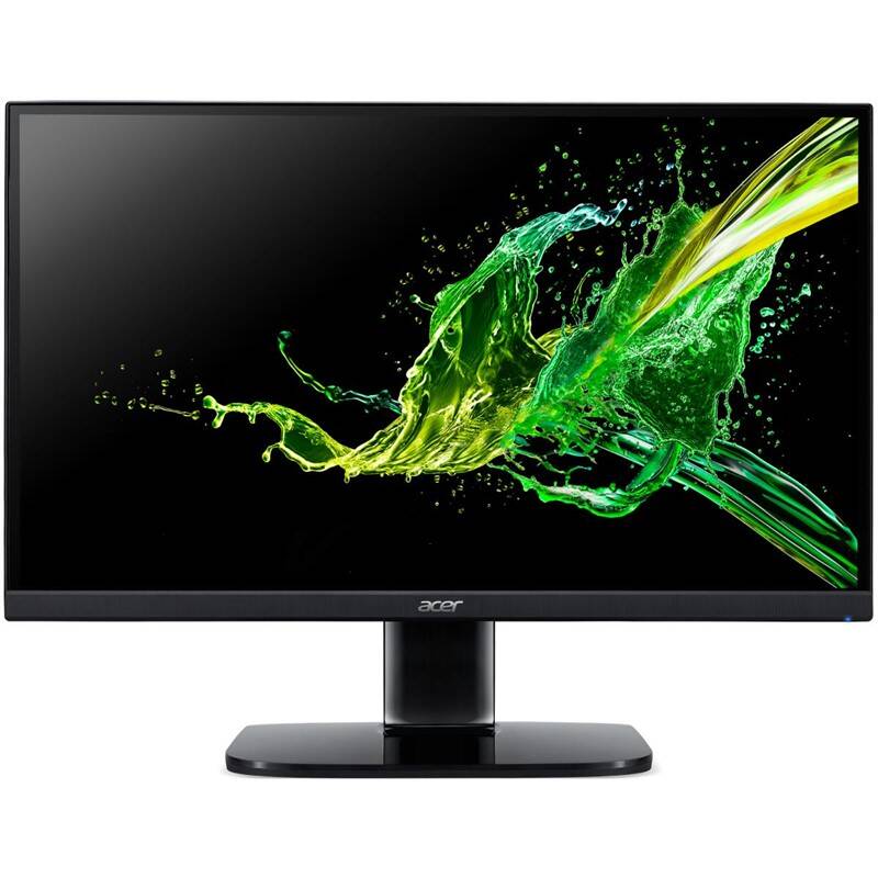 Obrázok KA240Ybi, 61cm (24") VA LED, 1920x1080@75Hz, 100M:1, 250cd/m2, 178°/178°, 1ms(VRB), VGA, 2xHDMI 1.4, Audio In/Out, VESA, FreeSync, 6color adjustmen, FlickerLess, BlueLightShield, LowDimming, ComfyView, ZeroFrame, EcoDisplay, Black (UM.QX0EE.005)