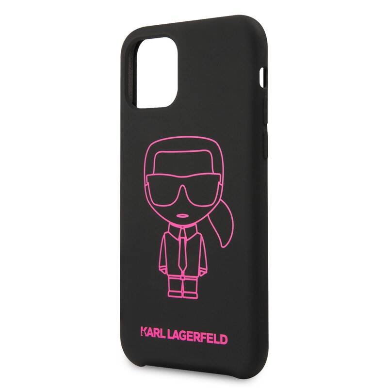 Obrázok Karl Lagerfeld pro Apple iPhone 11 Pro (KLHCN58SILFLPBK) čierny