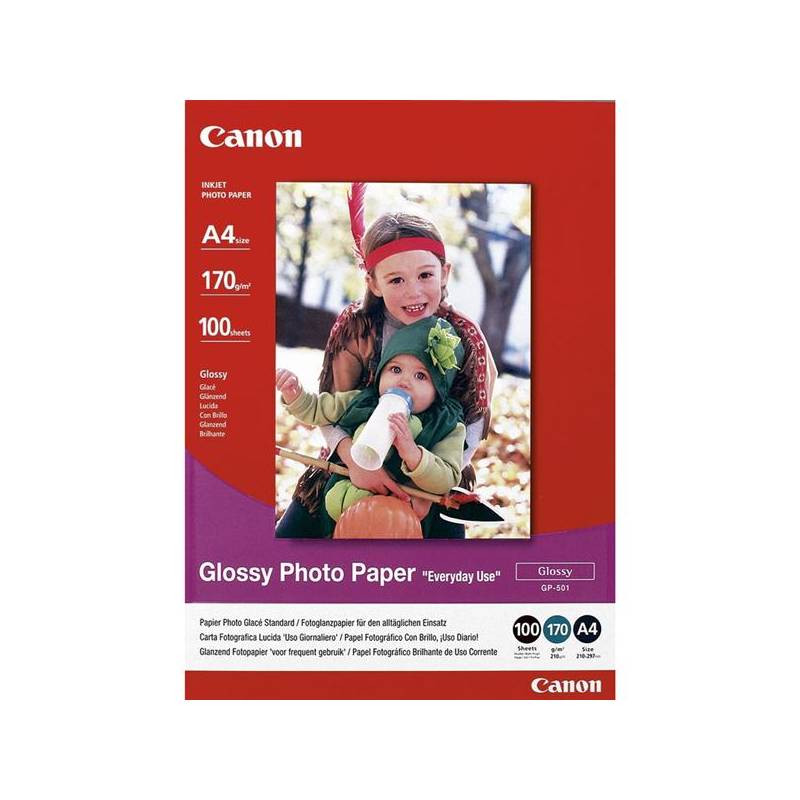 Papiere do tlačiarne Canon GP501 A4,100 listov (0775B001) biely