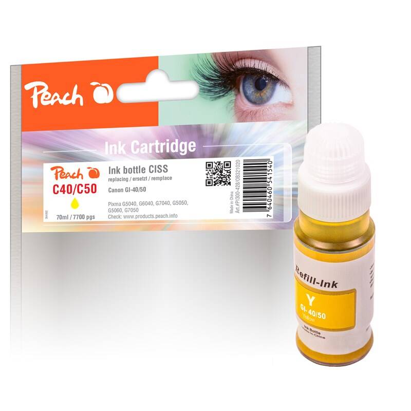 Obrázok Peach GI-40/50, 70ml, kompatibilní (321020) žltá