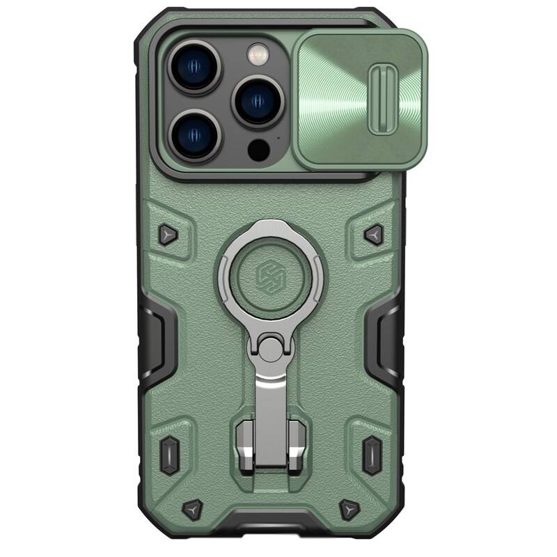 Obrázok Nillkin CamShield Armor PRO Zadní Kryt pro Apple iPhone 14 Pro Dark Green