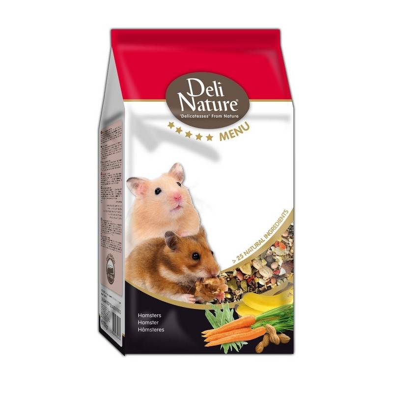 Obrázok Deli Nature 5 Menu HAMSTERS Křeček 750 g