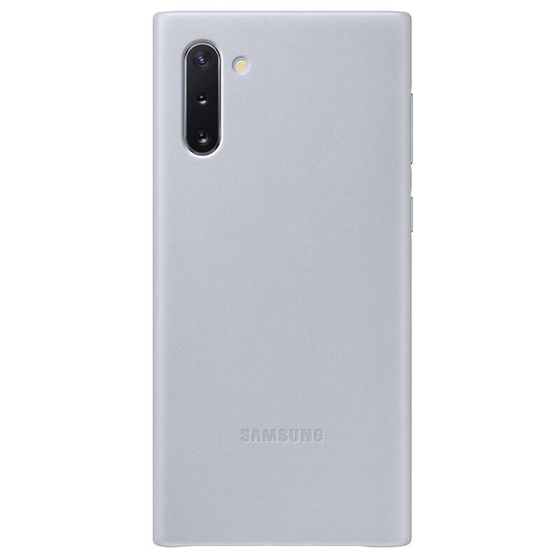 Obrázok Samsung Kožený zadný kryt na Galaxy Note10 sivý (EF-VN970LJEGWW)