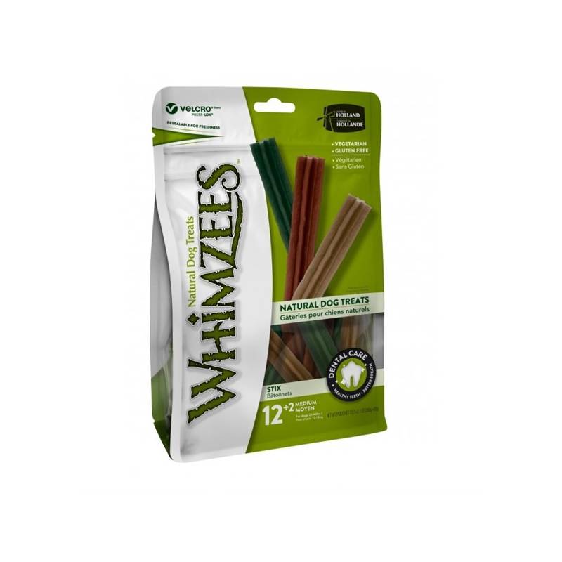 Obrázok Whimzees Dental Stix M 12+2ks