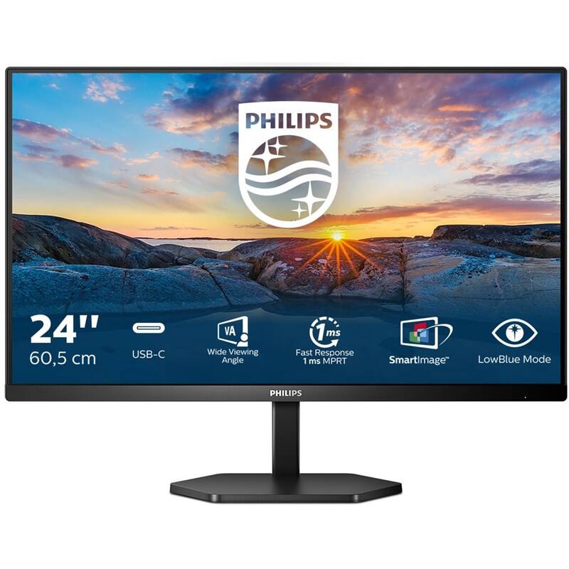 Monitor Philips 24E1N3300A (24E1N3300A/00) čierny + Doprava zadarmo