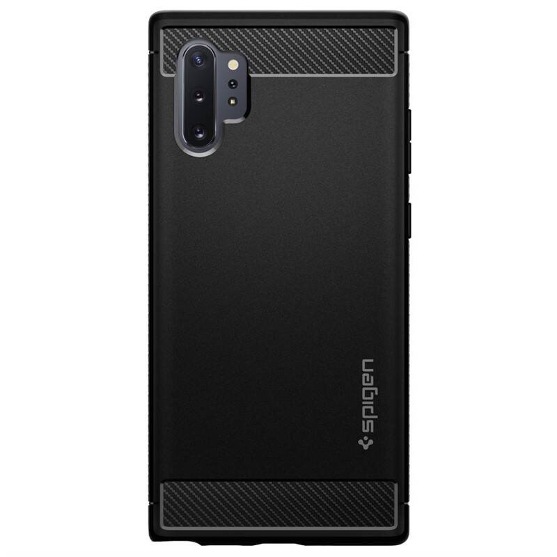 Obrázok Spigen Rugged Armor Black Samsung Galaxy Note 10+ (627CS27331)