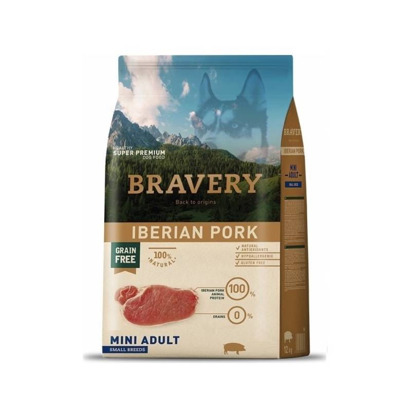 Obrázok Bravery dog ADULT MINI pork 2kg