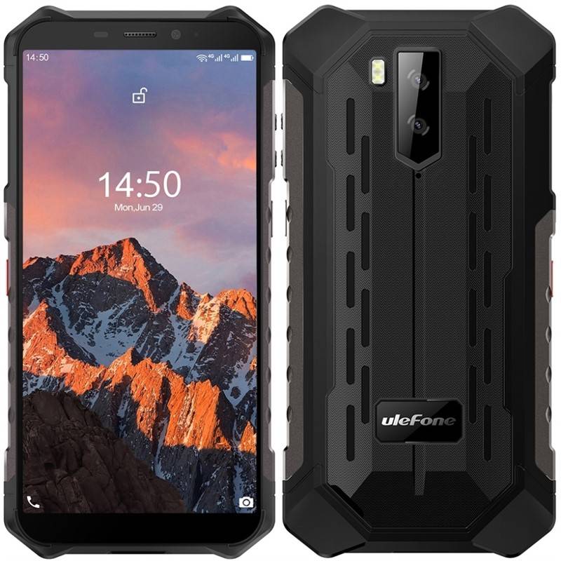 Mobilný telefón UleFone Armor X5 PRO Dual SIM (ULE000378) čierny