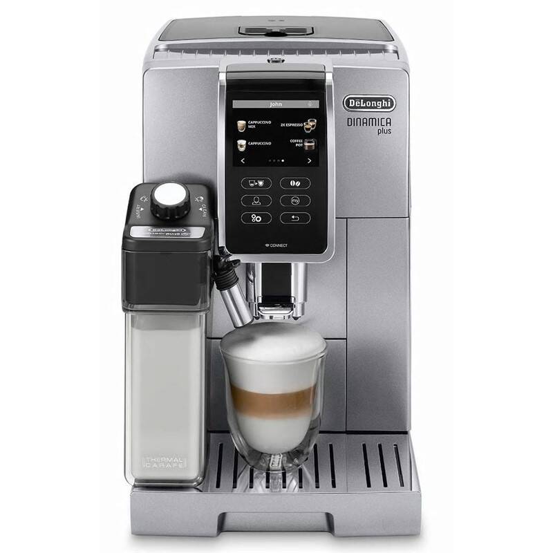 Espresso DeLonghi Dinamica plus ECAM 370.95 S strieborné + Doprava zadarmo
