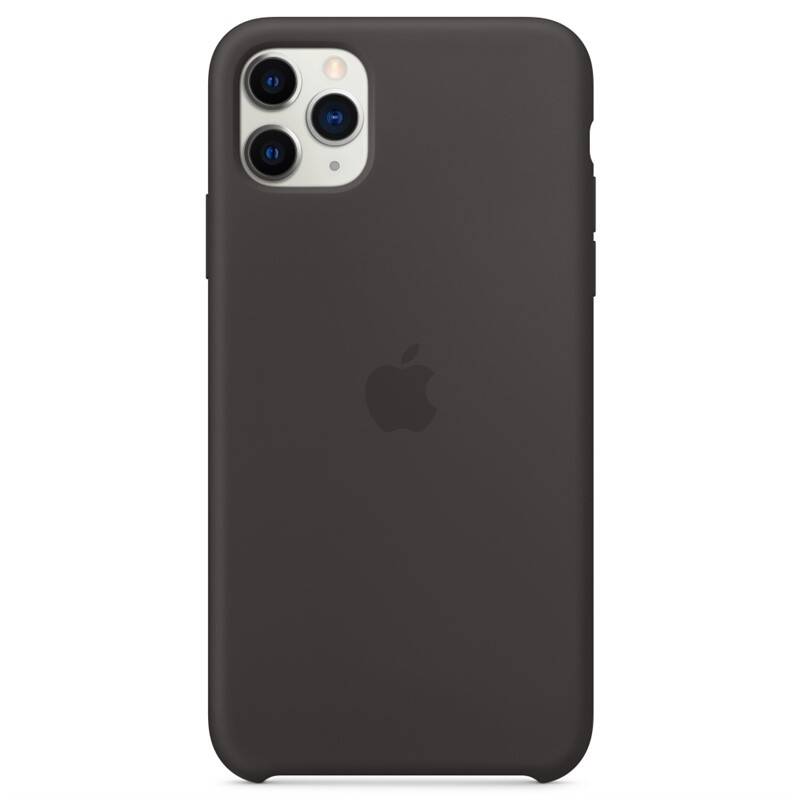 Obrázok Apple iPhone 11 Pro Max Silikónový kryt čierny (MX002ZM/A)