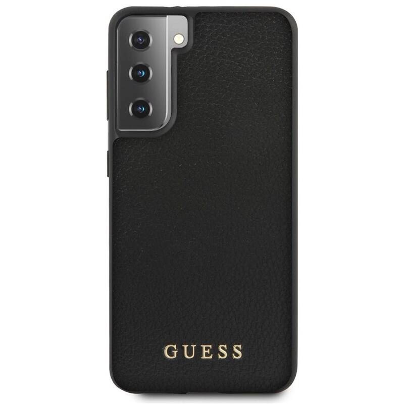 Obrázok GUHCS21SIGLBK Guess Iridescent Zadní Kryt pro Samsung Galaxy S21 Black