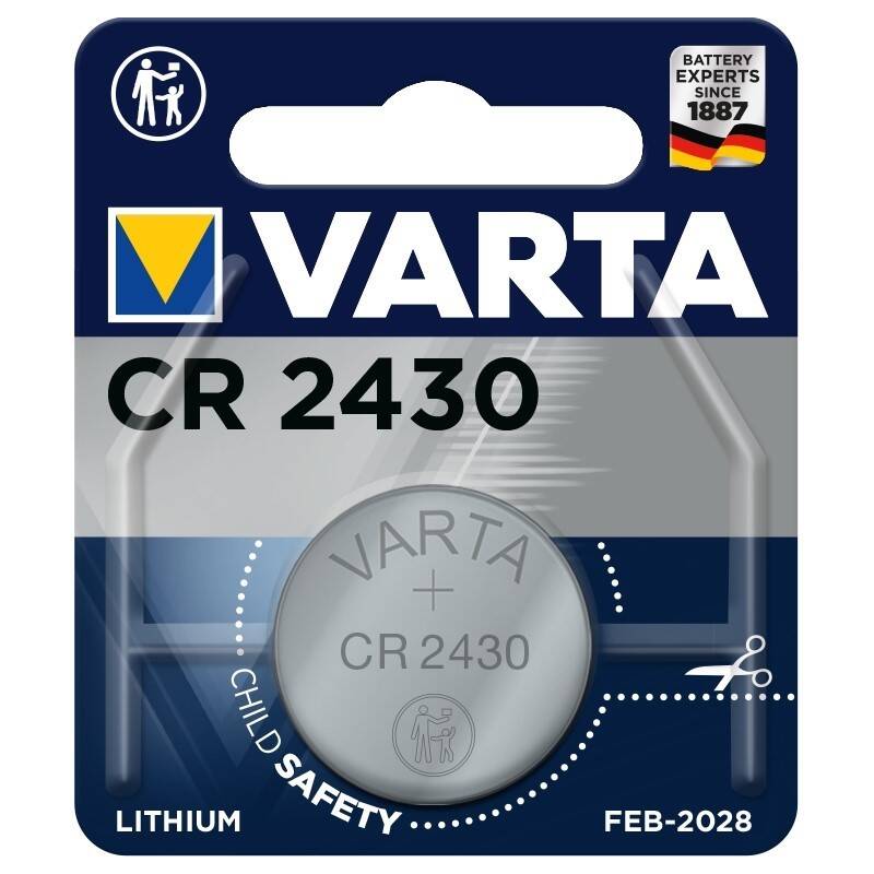 Batéria lítiová Varta CR2430, blistr 1ks (6430112401)