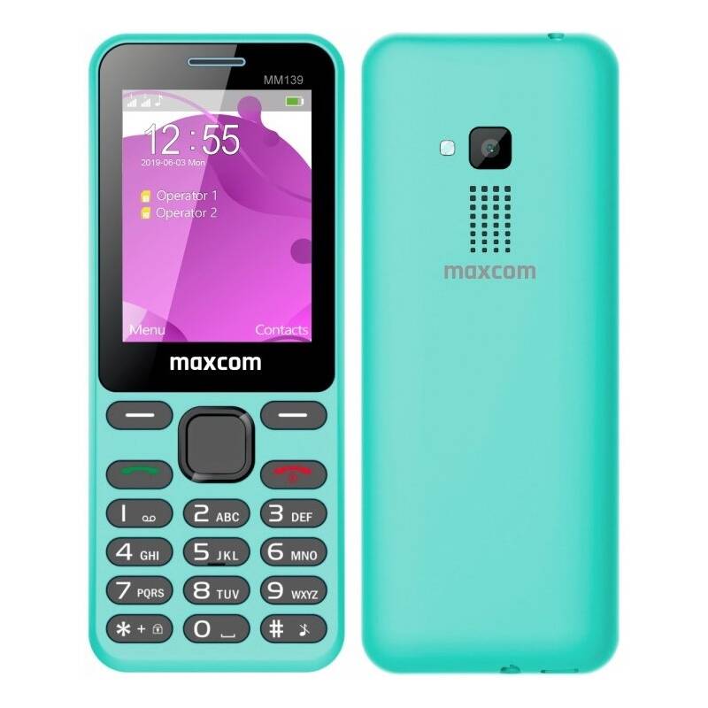 Obrázok Maxcom Classic MM139 modrozelený