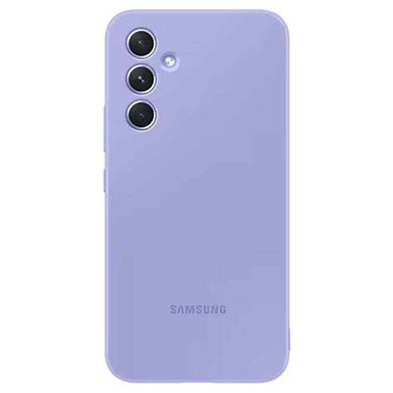 Kryt na mobil Samsung Silicon Cover na Galaxy A54 (EF-PA546TVEGWW) fialový