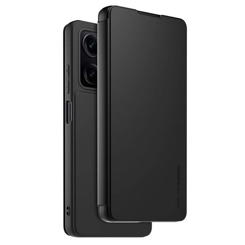 Obrázok Made for Xiaomi Book na Xiaomi Redmi Note 12 Pro 5G (WIFOLIONOTE12PRO5GN) čierne