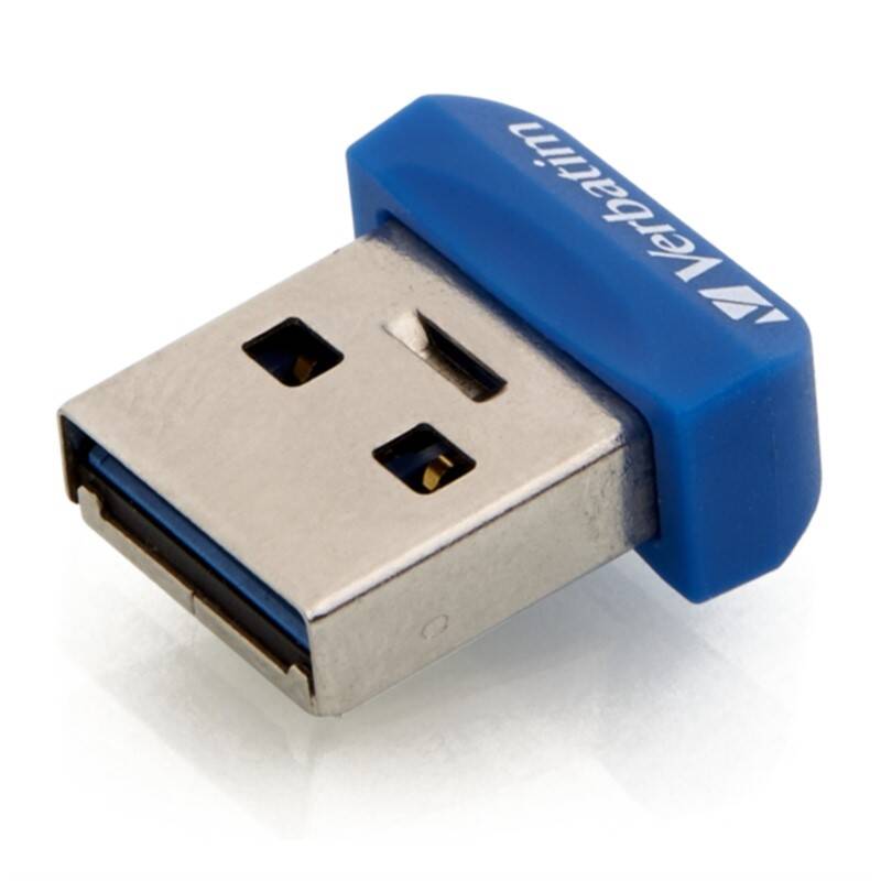 USB flash disk Verbatim Store &#039;n&#039; Stay Nano 64GB (98711) modrý