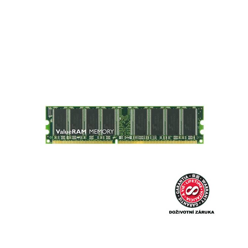 Paměťový modul Kingston 1GB DDR266 CL2,5 (KVR266X64C25/1G) | HEJ.sk