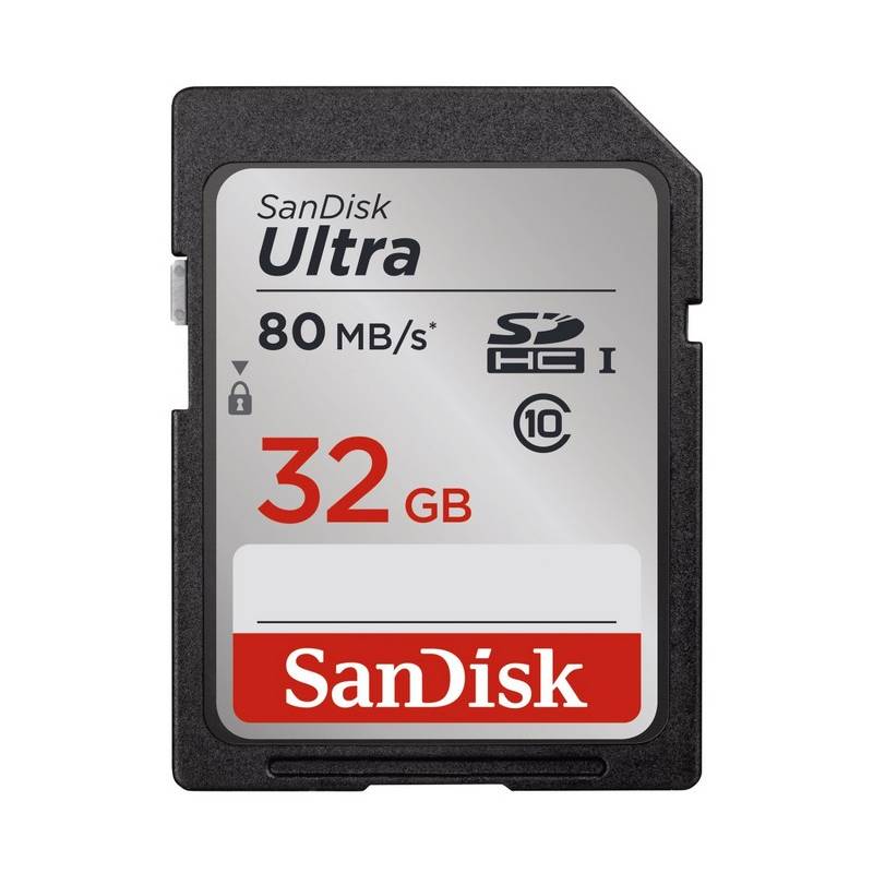 Obrázok SanDisk Ultra SDHC UHS-I    32GB 80MB/s Cl. 10 SDSDUNC-032G-GN6IN