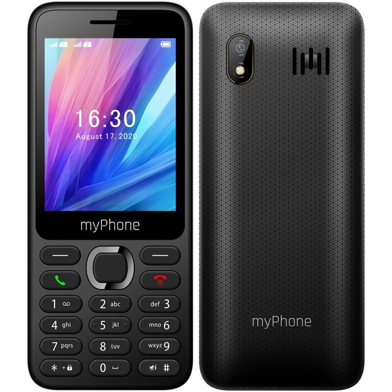 Mobilný telefón myPhone C1 LTE (TELMYC1BK) čierny