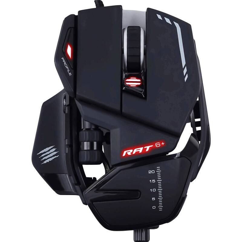 Obrázok Mad Catz R.A.T. 6 + černá (MR04DCINBL000-0)