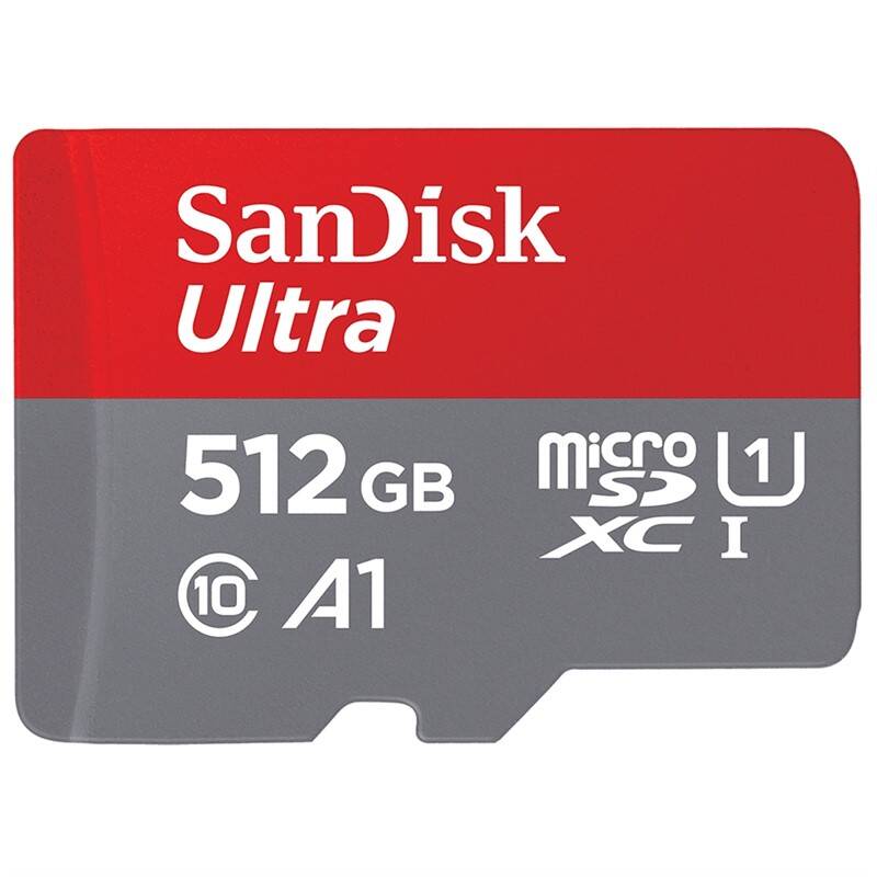 Pamäťová karta SanDisk Micro SDXC Ultra Android 512GB UHS-I U1 (120W/20W) + adapter (SDSQUA4-512G-GN6MA) + Doprava zadarmo