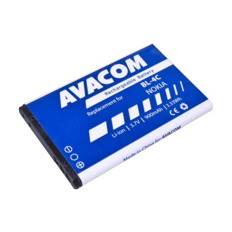Batéria Avacom pre Nokia 6300, Li-Ion 900mAh (náhrada BL-4C) (GSNO-BL4C-S900A)