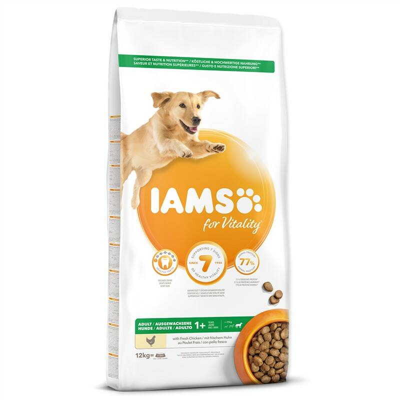 Obrázok Iams Dog Adult Large Chicken 12kg