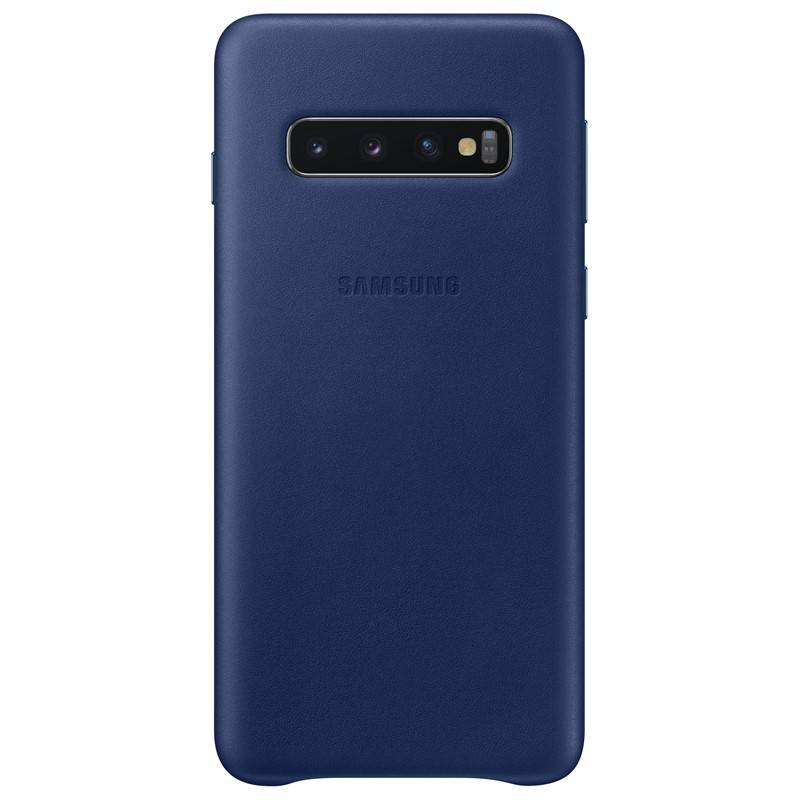 Obrázok Samsung Galaxy S10 Leather Cover námořnicky modrý (EF-VG973LNEGWW)