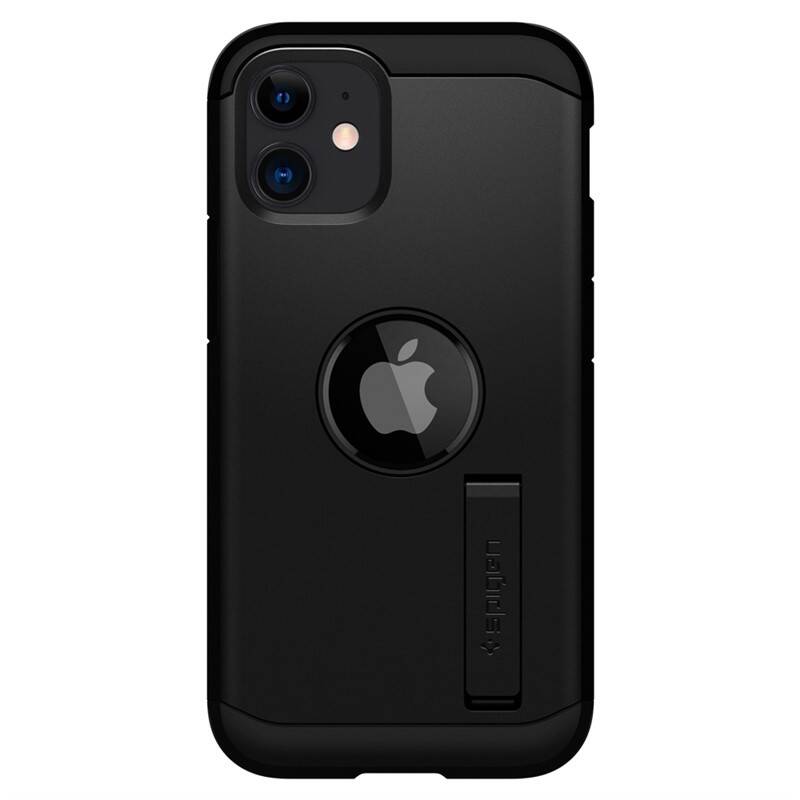 Kryt na mobil Spigen Tough Armor na Apple iPhone 12 mini (ACS01753) čierny