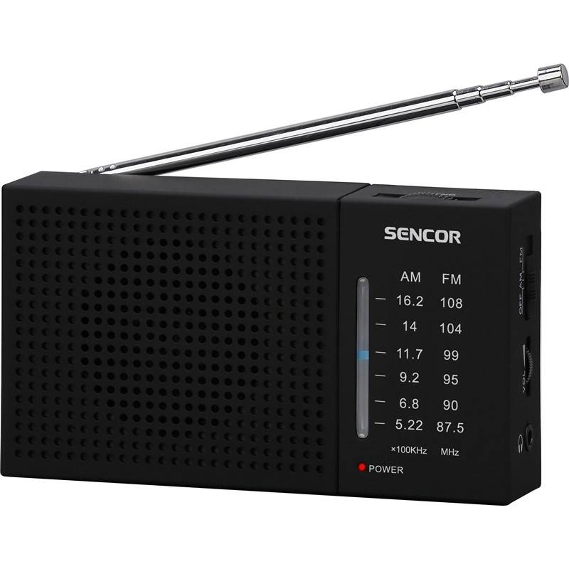 Rádioprijímač Sencor SRD 1800 čierny