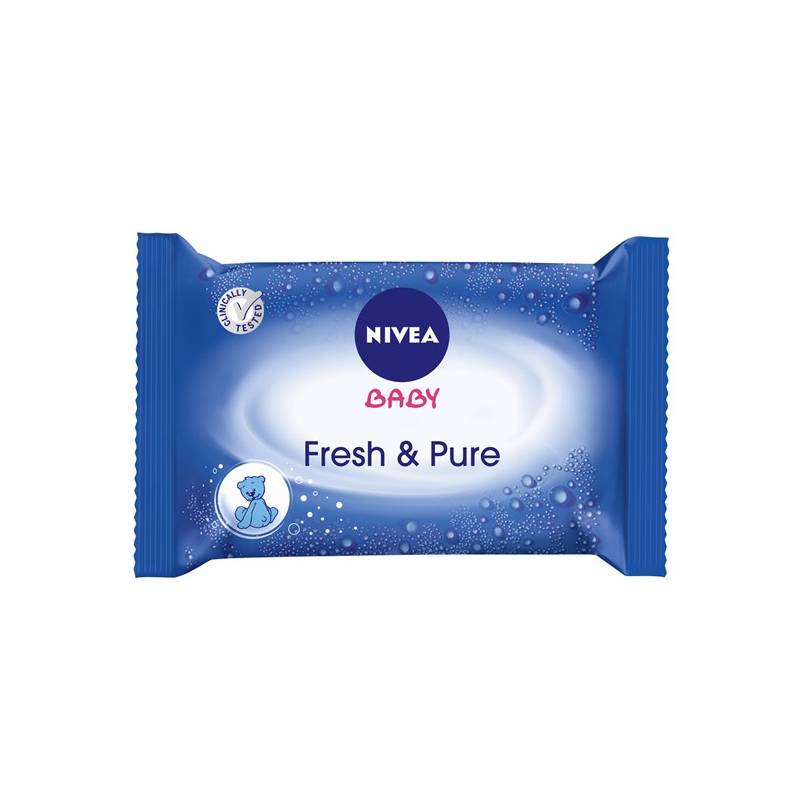 Obrázok NIVEA Baby Fresh & Pure Cleansing Wipes Detská kozmetika 63ks