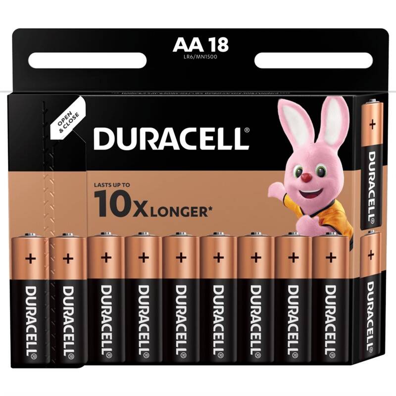 Obrázok Duracell Basic AA 18 ks (10PP100003)