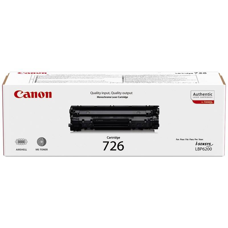 Toner Canon CRG-726, 2100 strán - originálny (3483B002) čierna